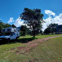 Übernachtungsplatz beim Vulkan Santa Ana