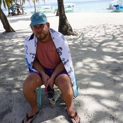 er het gfunde wartet da, während ich z Inseli erkundä