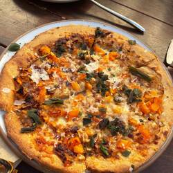Squash pizza