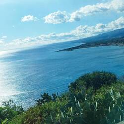 Von Taormina in Richtung Naxos 📷