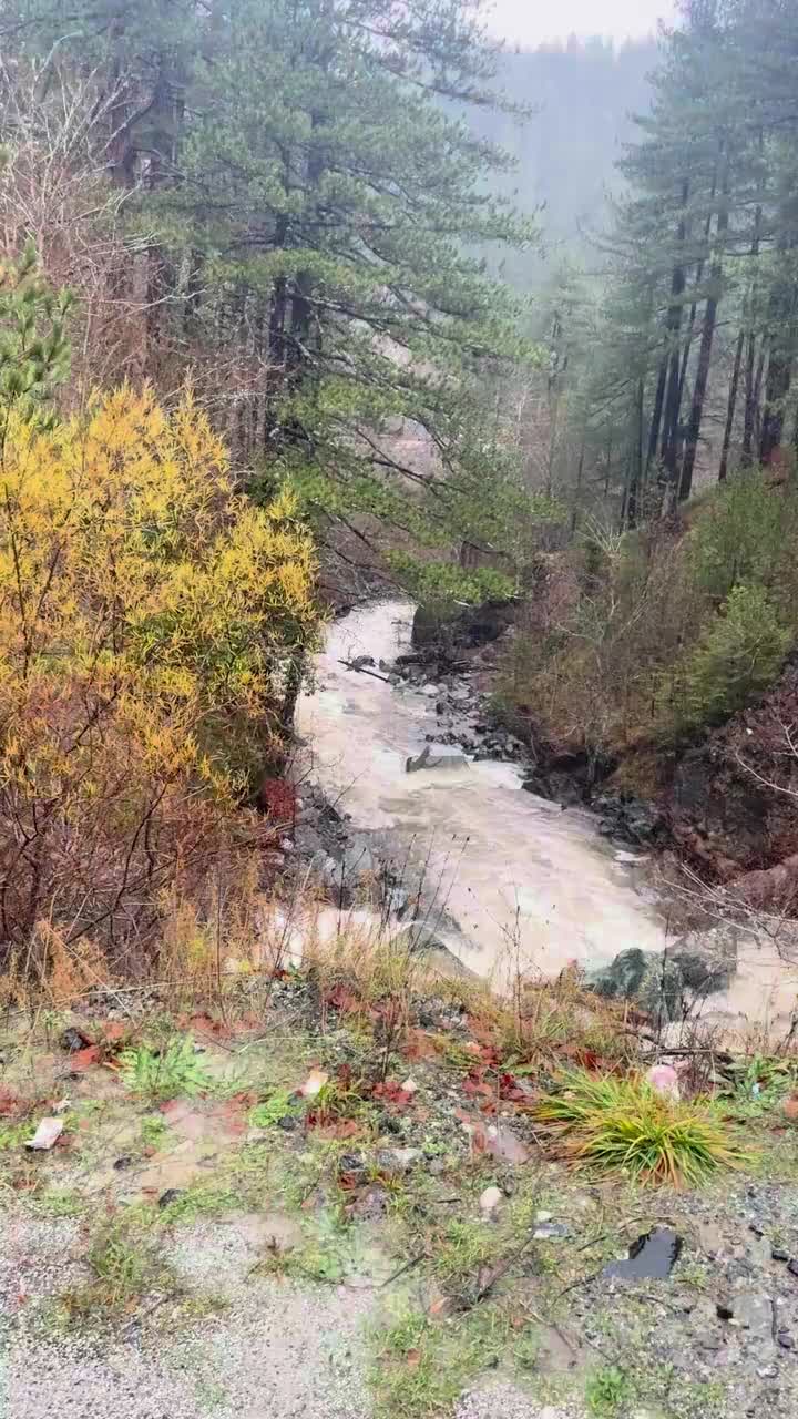 Auch auf den Bergen sind derzeit kleine Bächlein gleich reißende Flüsse..😯
