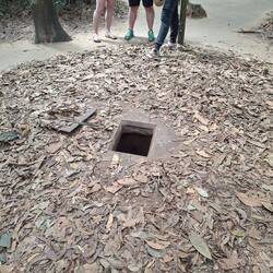 Entrance to the tunnel