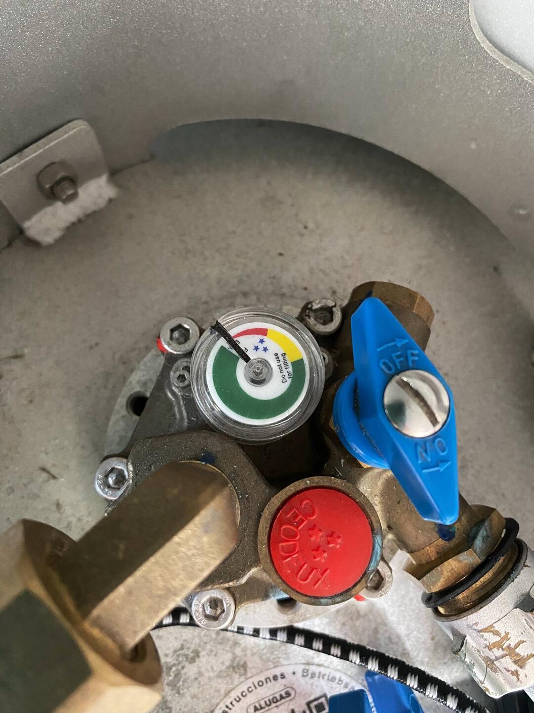 Fülkstand vorher...