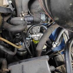 Extra Dieselfilter mit Handpumpe