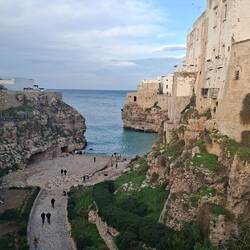Im Nachbarort Polignano a Mare