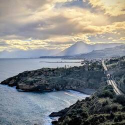 Blick zurück in Richtung Termini
