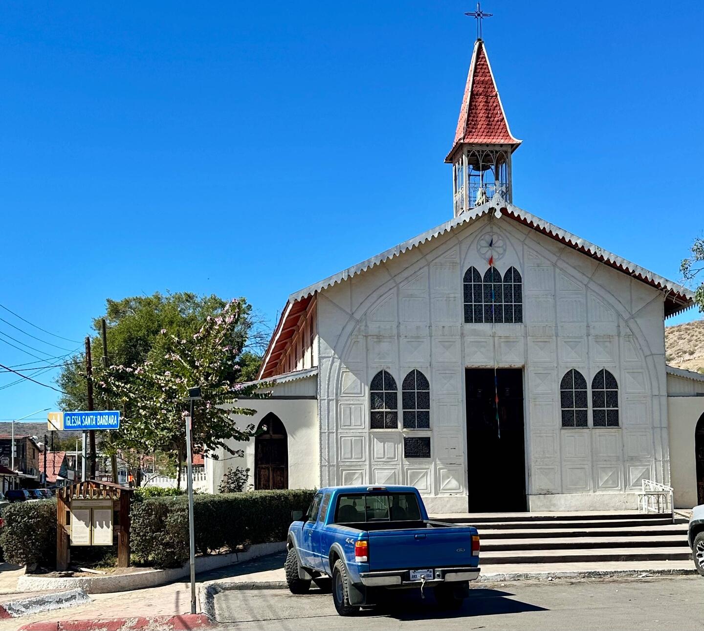 Iglesia Santa Barbara in Santa Rosalia (von Gustave Eiffel)