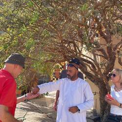 Mit Mohammed am Weihrauchbaum