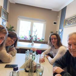 meine Gastgeber und Mit-UgHlerin