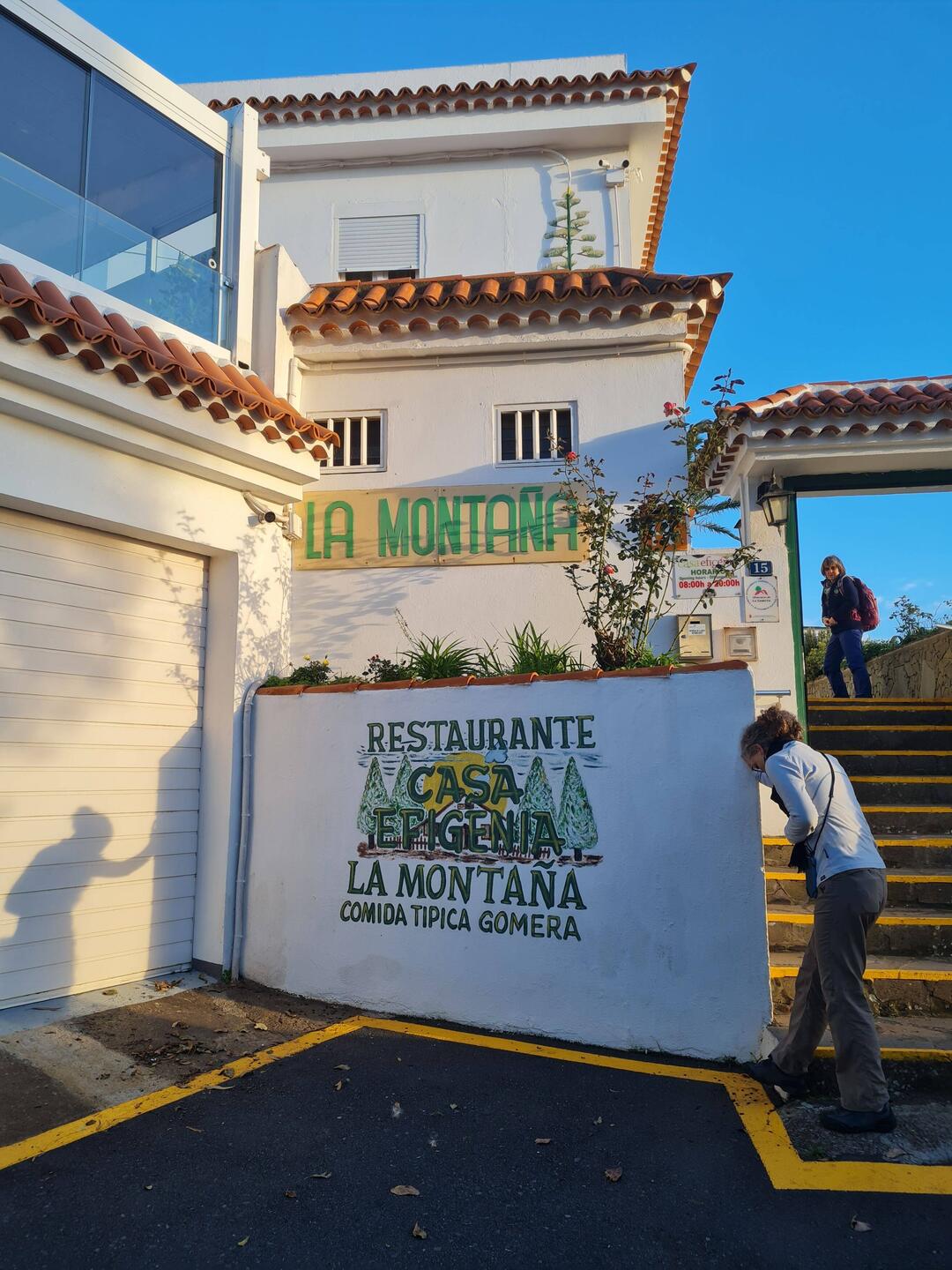 das wunderbare vegetarische Restaurant mit sehr schönem Flair