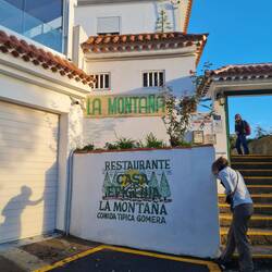 das wunderbare vegetarische Restaurant mit sehr schönem Flair