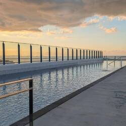 Our hotel's rooftop pool