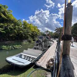 Airboats ready for us