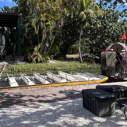 Put your purses and bags in one box and take your earmuffs from another. And get ready to get wet!