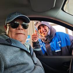 Super friendly gas station gentleman