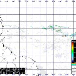 Position bancs de sargasses