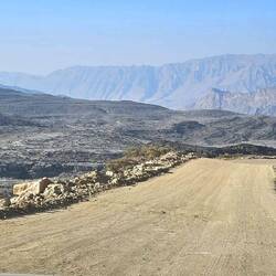 Vorher: Gravel road downhill ... 😁