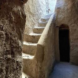 Verwinkelte Häuser und Höfe. 1001 Nacht ...