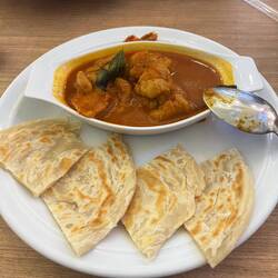 Chicken Curry Rotti