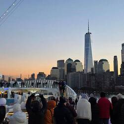 Alle wollen die Einfahrt sehen