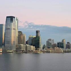 New Jersey auf der anderen Seite des Hudson River