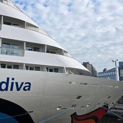 Unser Schiff in Manhatton