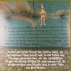 Unter dem Brückenbogen, eine historische Begebenheit.