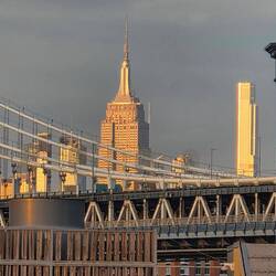 Blick auf die Mahattanbridge