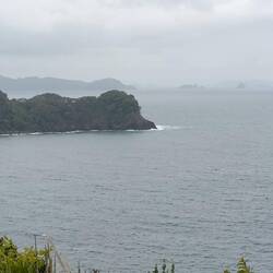 Vue du départ de cathédrale cove