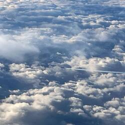 Can you spot the plane below and to our right?