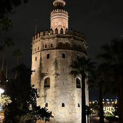 Torre del Oro (Golden Tower), part of the 13th century fortifications built by the Moors