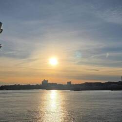 Und wieder Sonnenuntergang