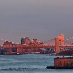 Die Brooklynbridge, diesmal von der anderen Seite