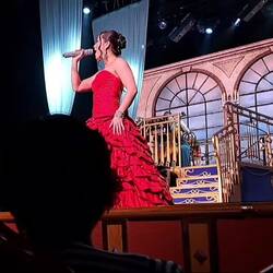 The ship's entertainment team had some beautiful voices.