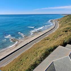 View from the top of the lighthouse.