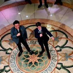 Hiroshi & Nick: two of the best Cruise Ship Directors ever!