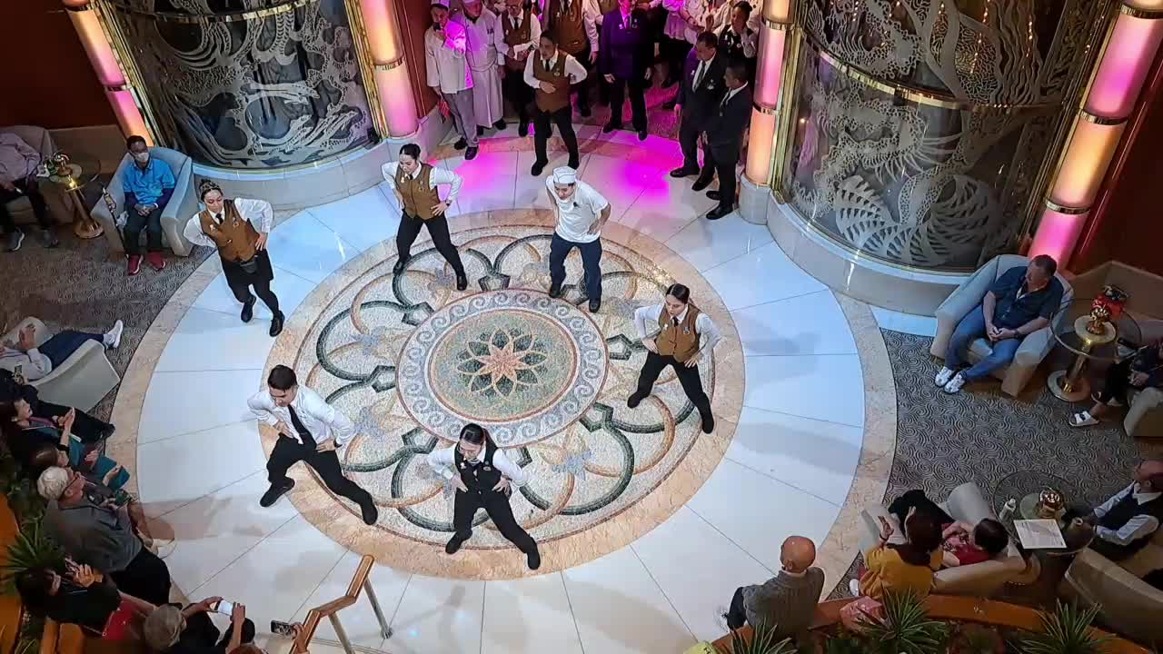 Look at how many guests are here watching!!