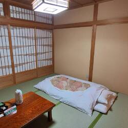 Mein "Magnolienzimmer" im Daien-in- Tempel