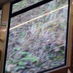 So steil ist die Zahnradbahn: Fenster in Parallelogramm- Form