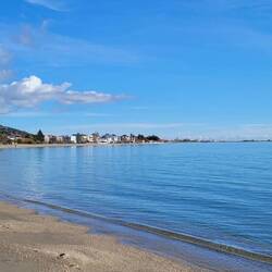 Beim letzten Mal war es hier zu heiß für einen Strandspaziergang