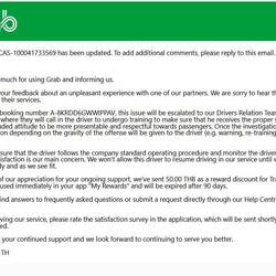 Antwort von Grab auf meine Beschwerde