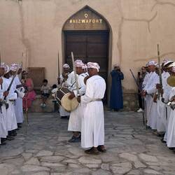 Volkskunst. Und der Gesang klang eher afrikanisch statt arabisch.