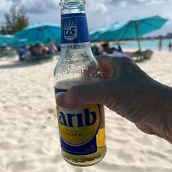 Beer on the beach