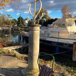 Das Symbol der Camargue.leider etwas gross, würde aber gut in unseren Garten passen