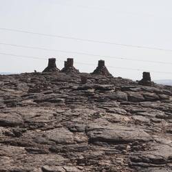 Besondere Persönlichkeiten (Marabouts) haben etwas abgelegene und größere Gräber