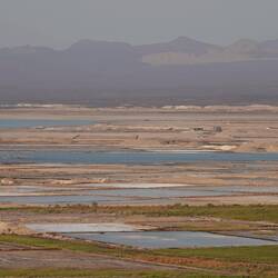 Salzgewinnung am Afrera See