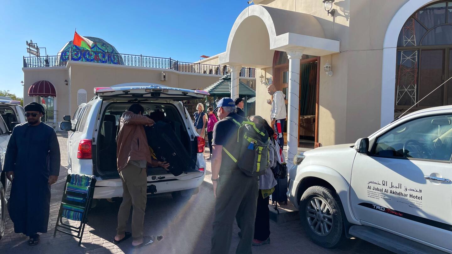 8:30 Los gehts "mit Allem" !