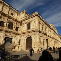 Ayuntamiento (city hall) built in the Plateresque style in the 1530s