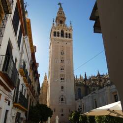La Giralda tower, originally a minaret