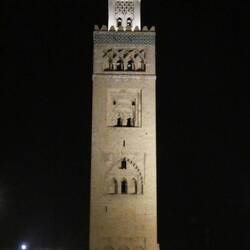 For comparison here's the minaret of the Koutoubia mosquée, Marrakech
